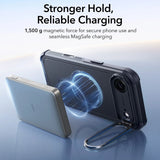 Husa pentru iPhone 17 Air, ESR Cyber Armor Kickstand, albastru