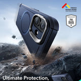 Husa pentru iPhone 17, ESR Cyber Armor Kickstand, albastru