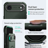 Husa pentru iPhone 17 Air, ESR Cyber Armor Kickstand, albastru