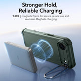 Husa pentru iPhone 17 Air, ESR Cyber Armor Kickstand, albastru