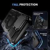 Husa pentru iPhone 17 Air, Techsuit CamVault MagSafe, negru