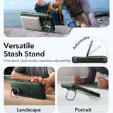 Husa pentru iPhone 17, ESR Cyber Armor Kickstand, albastru