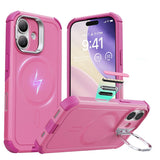 Husa pentru iPhone 17, ESR Cyber Armor Kickstand, albastru