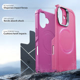Husa pentru iPhone 17, ESR Cyber Armor Kickstand, albastru