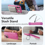 Husa pentru iPhone 17, ESR Cyber Armor Kickstand, albastru