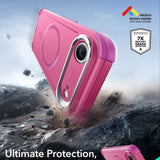 Husa pentru iPhone 17 Air, ESR Cyber Armor Kickstand, albastru