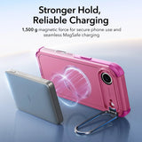 Husa pentru iPhone 17 Air, ESR Cyber Armor Kickstand, albastru