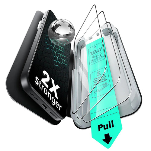 Folie de protectie pentru iPhone 17 Pro Max, ESR Tempered Glass UltraFit (3 pack)