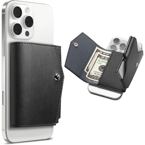 Portofel Spigen MagSafe Wallet Valentinus Pro (AFA09442), negru