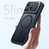 Husa pentru iPhone 17 Pro Max, ESR Classic Hybrid HaloLock Kickstand, bleu