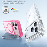 Husa pentru iPhone 17 Pro Max, ESR Classic Hybrid HaloLock Kickstand, bleu