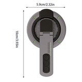 Suport inel Techsuit Premium MagSafe Ring Holder AluStandX (SB1), gri