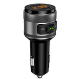 Modulator FM Techsuit VoltTune (MFM1), Dual-USB, QC3.0, MP3 Player Function, Bluetooth, negru