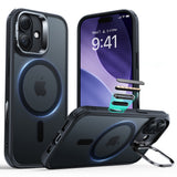 Husa pentru iPhone 17, ESR Classic Hybrid HaloLock Kickstand, bleu