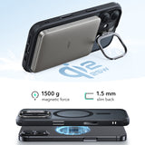 Husa pentru iPhone 17, ESR Classic Hybrid HaloLock Kickstand, bleu
