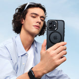 Husa pentru iPhone 17, ESR Classic Hybrid HaloLock Kickstand, bleu
