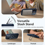 Husa pentru iPhone 17, ESR Classic Hybrid HaloLock Kickstand, bleu