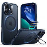 Husa pentru iPhone 17, ESR Classic Hybrid HaloLock Kickstand, bleu