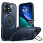 Husa pentru iPhone 17, ESR Classic Hybrid HaloLock Kickstand, bleu