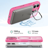 Husa pentru iPhone 17, ESR Classic Hybrid HaloLock Kickstand, bleu