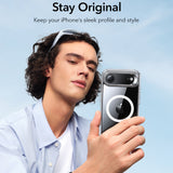 Husa pentru iPhone 17 Air, ESR Classic Hybrid HaloLock Kickstand, negru/transparenta