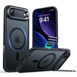 Husa pentru iPhone 17 Air, ESR Classic Hybrid HaloLock Kickstand, bleu
