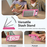 Husa pentru iPhone 17 Air, ESR Classic Hybrid HaloLock Kickstand, bleu