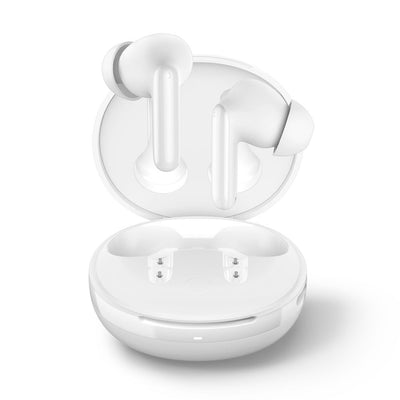 Casti wireless Spigen SA2400 (ASD07962), Bluetooth 5.3, Active ANC, Microfon, Control tactil, Audio App, alb