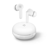 Casti wireless Spigen SA2400 (ASD07962), Bluetooth 5.3, Active ANC, Microfon, Control tactil, Audio App, alb