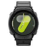 Curea pentru Samsung Galaxy Watch8 40mm, Spigen Rugged Armor Pro (ACS10005), negru