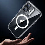 Husa pentru iPhone 17, ESR Classic Hybrid HaloLock, negru/transparenta