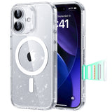Husa pentru iPhone 17, ESR Classic Hybrid HaloLock, negru