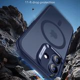 Husa pentru iPhone 17, ESR Classic Hybrid HaloLock, bleumarin