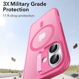 Husa pentru iPhone 17, ESR Classic Hybrid HaloLock, bleumarin