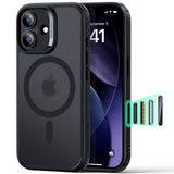 Husa pentru iPhone 17, ESR Classic Hybrid HaloLock, bleumarin