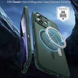 Husa pentru iPhone 17, ESR Classic Hybrid HaloLock, bleumarin