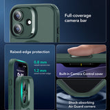 Husa pentru iPhone 17, ESR Classic Hybrid HaloLock, bleumarin
