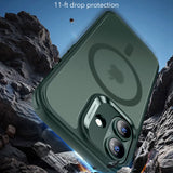 Husa pentru iPhone 17, ESR Classic Hybrid HaloLock, bleumarin