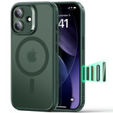Husa pentru iPhone 17, ESR Classic Hybrid HaloLock, bleumarin