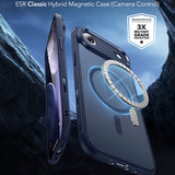 Husa pentru iPhone 17 Air, ESR Classic Hybrid HaloLock, bleu