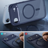 Husa pentru iPhone 17 Air, ESR Classic Hybrid HaloLock, bleu