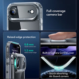 Husa pentru iPhone 17 Air, ESR Classic Hybrid HaloLock, negru/transparenta