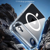 Husa pentru iPhone 17 Air, ESR Classic Hybrid HaloLock, negru/transparenta