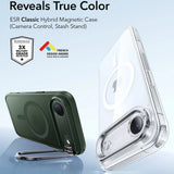 Husa pentru iPhone 17 Air, ESR Classic Hybrid HaloLock Kickstand, bleu
