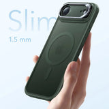 Husa pentru iPhone 17 Air, ESR Classic Hybrid HaloLock Kickstand, bleu