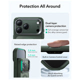 Husa pentru iPhone 17, ESR Classic Hybrid HaloLock Kickstand, bleu