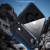 Husa pentru iPhone 17 Air, ESR Classic Hybrid HaloLock, negru/transparenta
