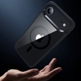 Husa pentru iPhone 17 Air, ESR Classic Hybrid HaloLock, negru/transparenta