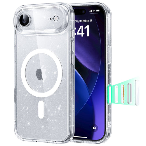 Husa pentru iPhone 17 Air, ESR Classic Hybrid HaloLock, mata