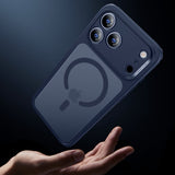 Husa pentru iPhone 17 Pro Max, ESR Classic Hybrid HaloLock, bleu